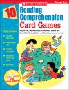 10 Reading Comprehension Card Games 10 Reading Comprehension Card Games