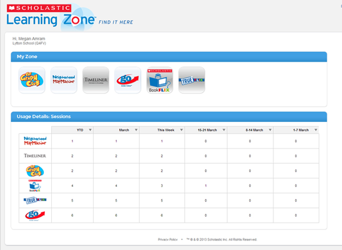 Scholastic Learning Zone  Mount Compass Area School